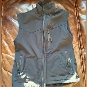 STS Ranchwear Black and Tan Vest